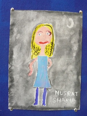 One of the drawings created!